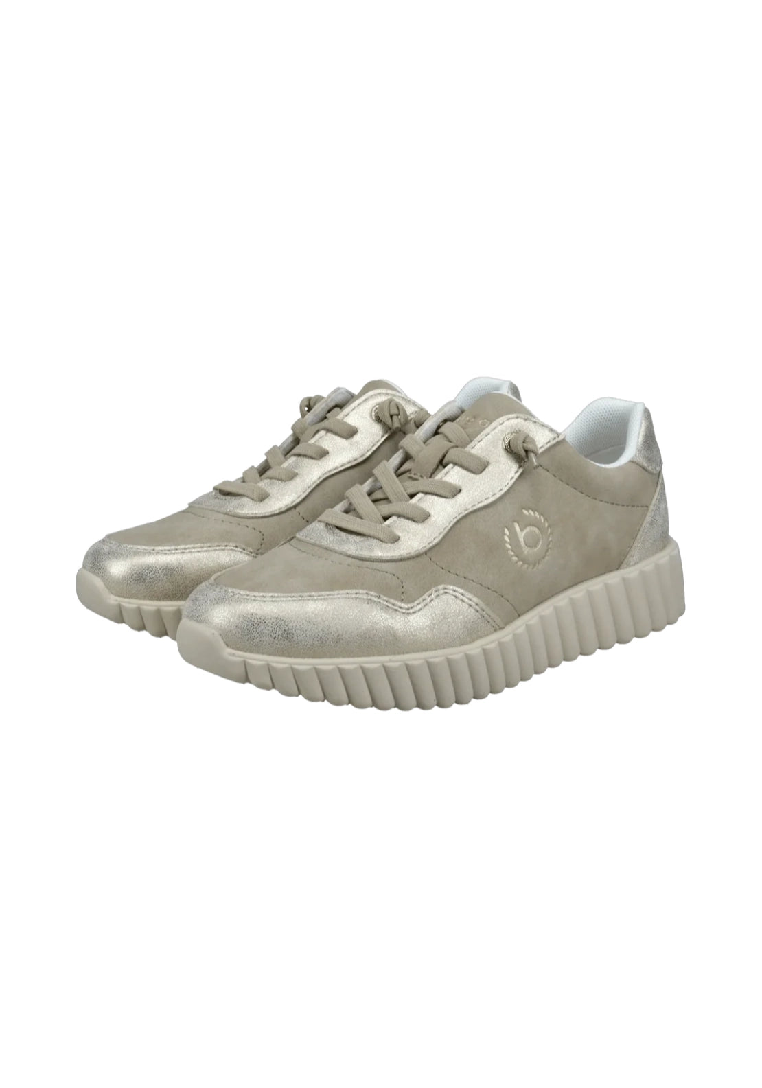 Bagatt Carini Sneaker - Sand/metalics 4 Shaws Department Stores