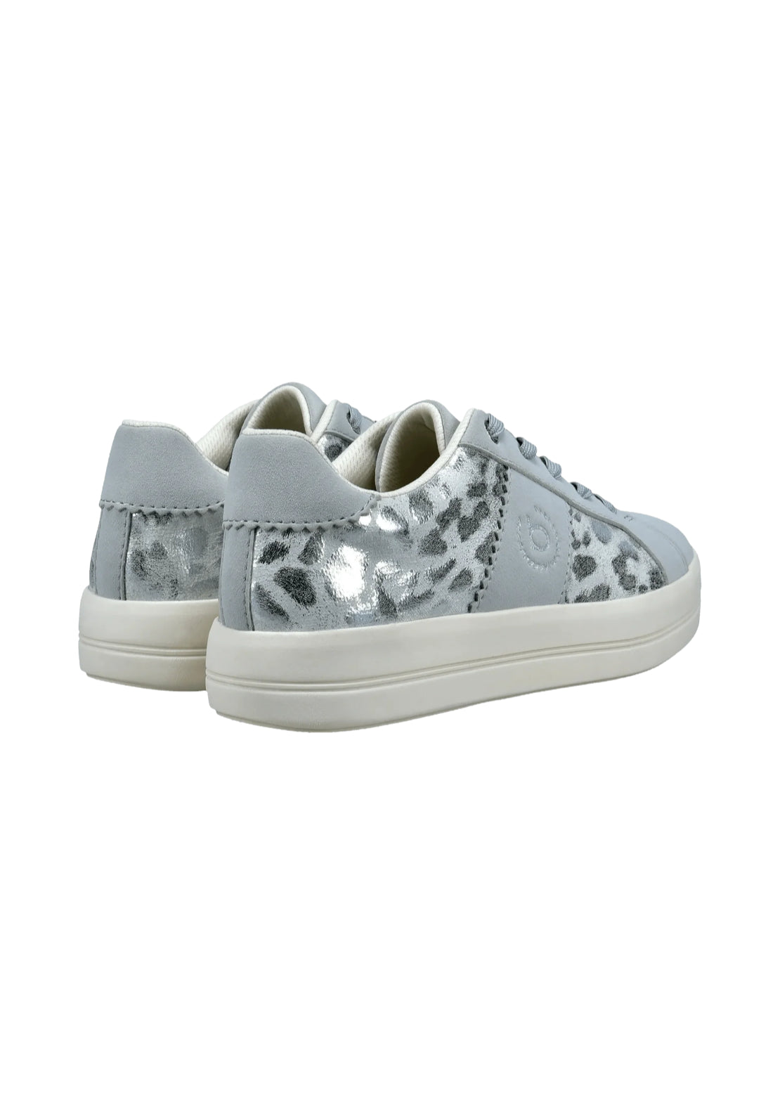 Bugatti Casual Sneaker - Light Grey/metallic 5 Shaws Department Stores