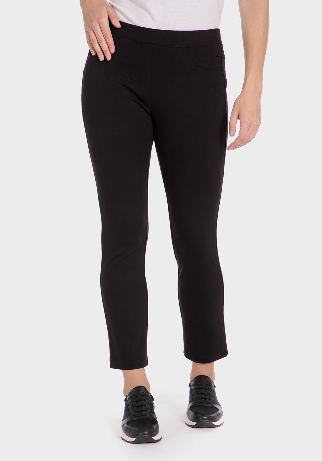 Punt Roma Ponte di roma trousers - Black 2 Shaws Department Stores