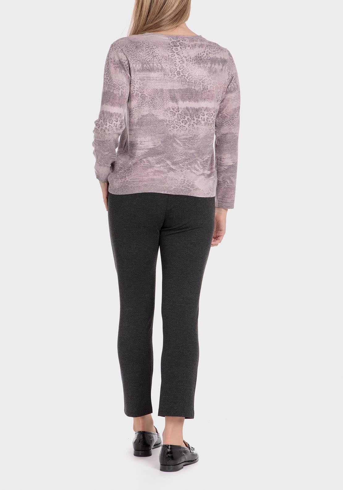 Punt Roma Ponte di roma trousers - Grey 4 Shaws Department Stores