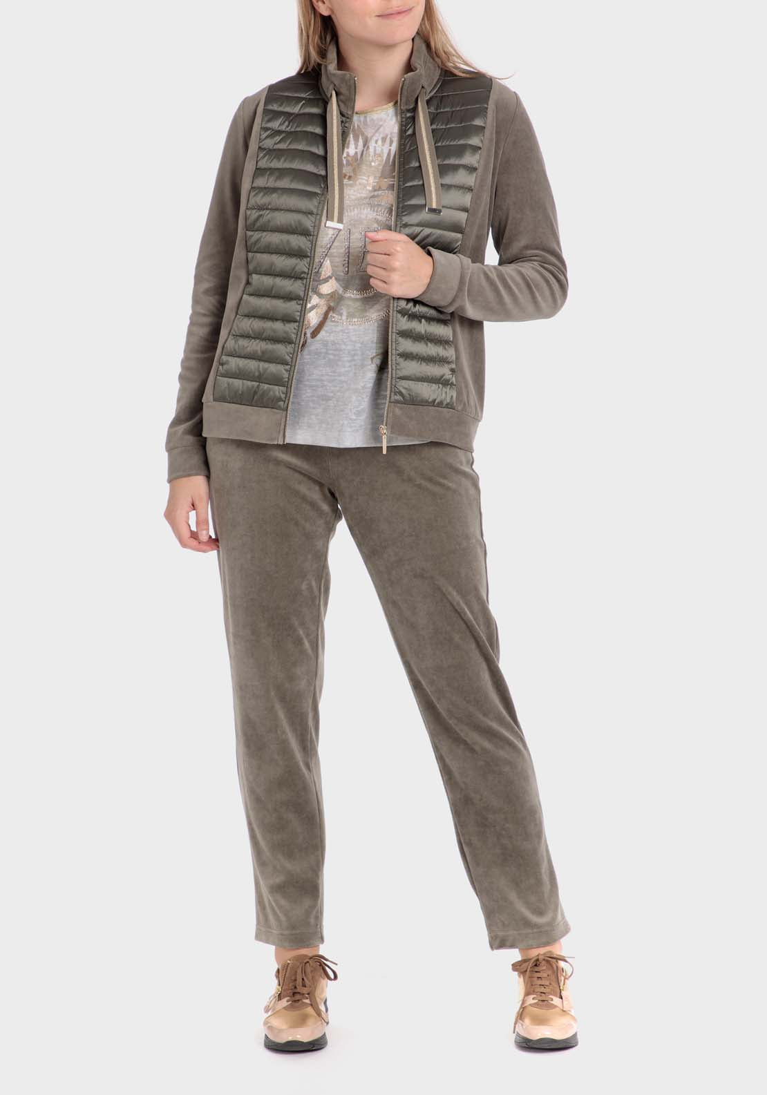 Punt Roma Trousers - Green 3 Shaws Department Stores