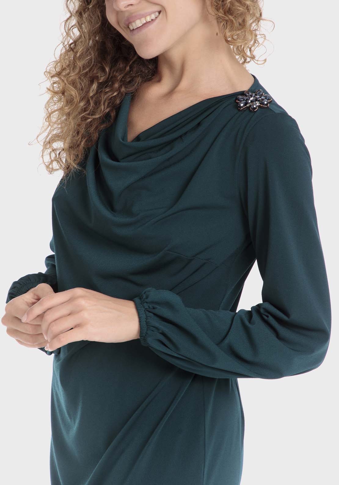 Punt Roma Dress - Green 2 Shaws Department Stores