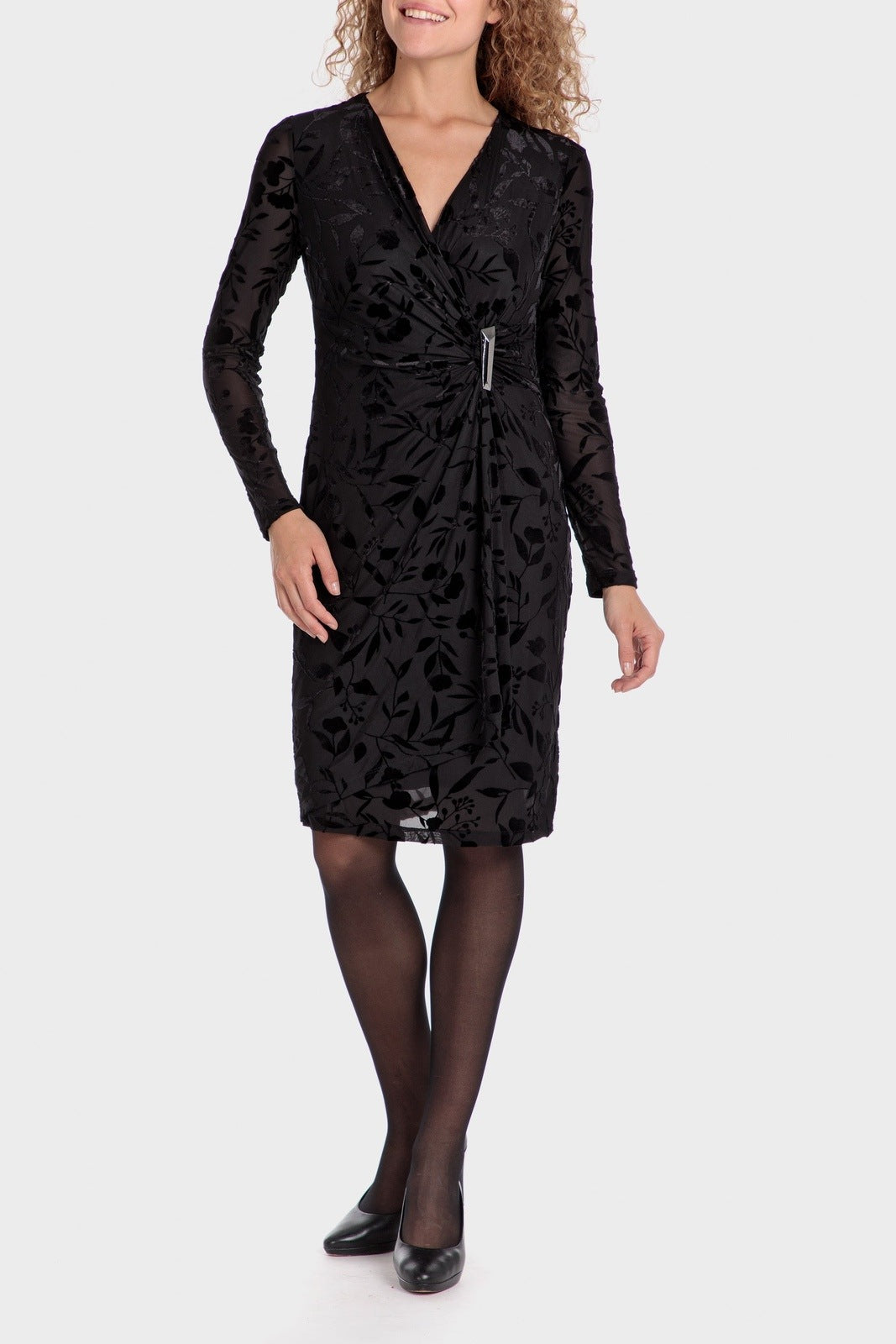 Punt Roma Dress - Black 1 Shaws Department Stores