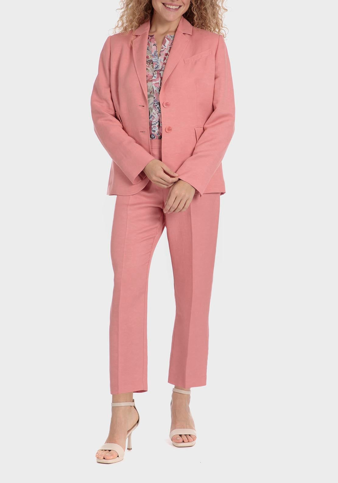 Punt Roma Pink blazer - Pink 10 Shaws Department Stores