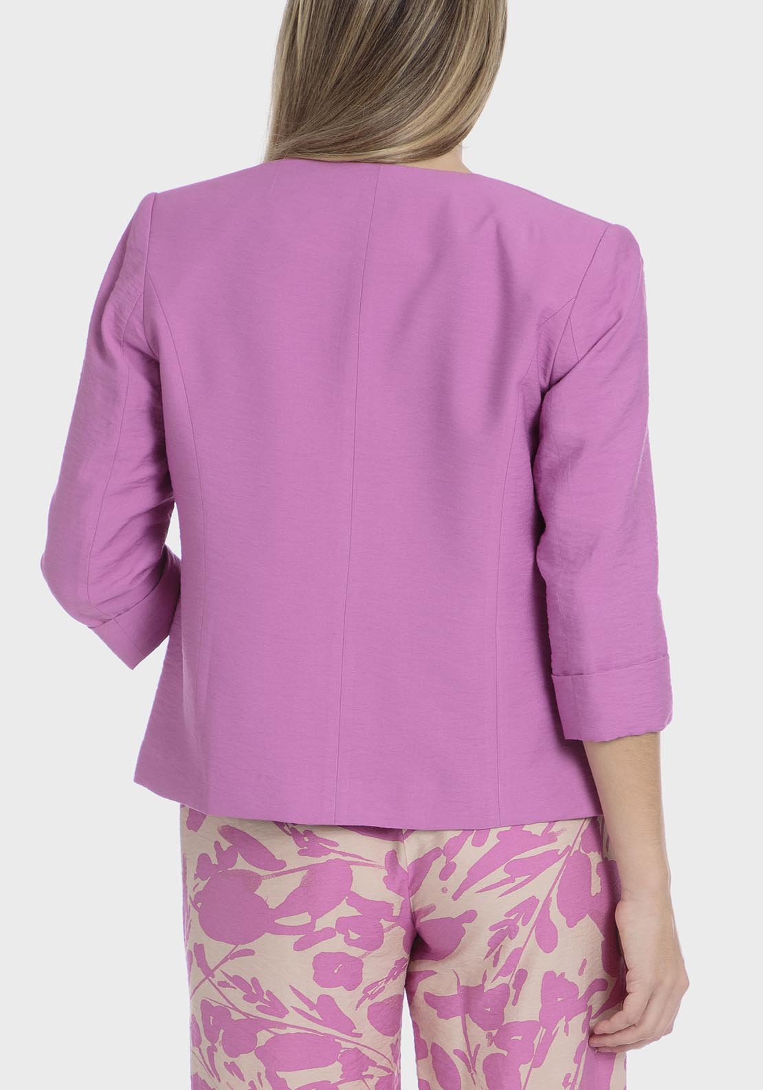 Punt Roma Fuchsia Blazer - Fuchsia 2 Shaws Department Stores