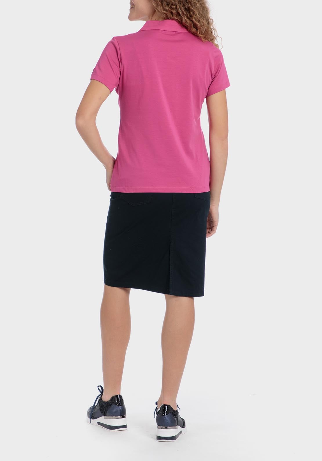 Punt Roma Fantasy Polo - Pink 4 Shaws Department Stores