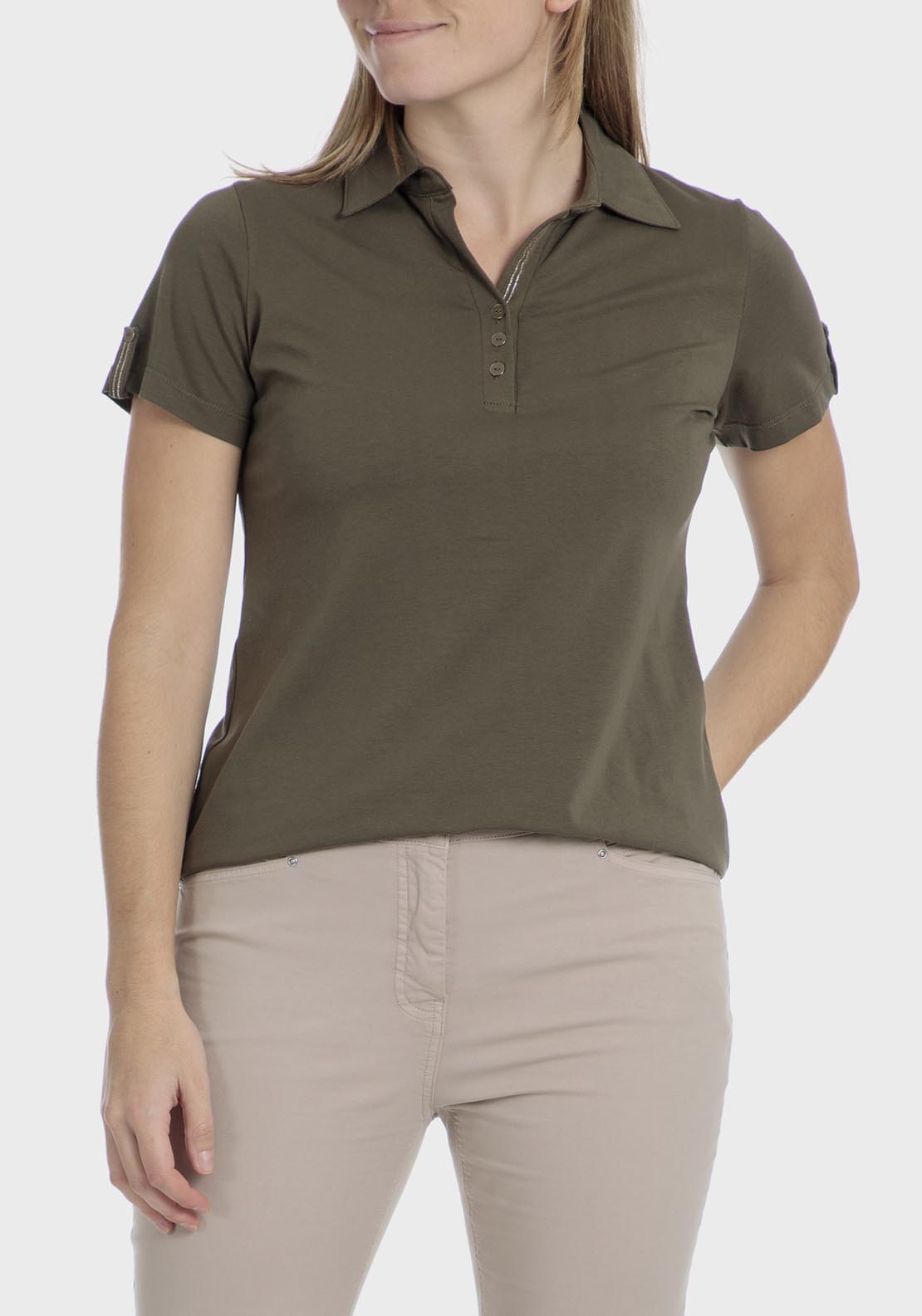 Punt Roma Fantasy Polo - Green 1 Shaws Department Stores