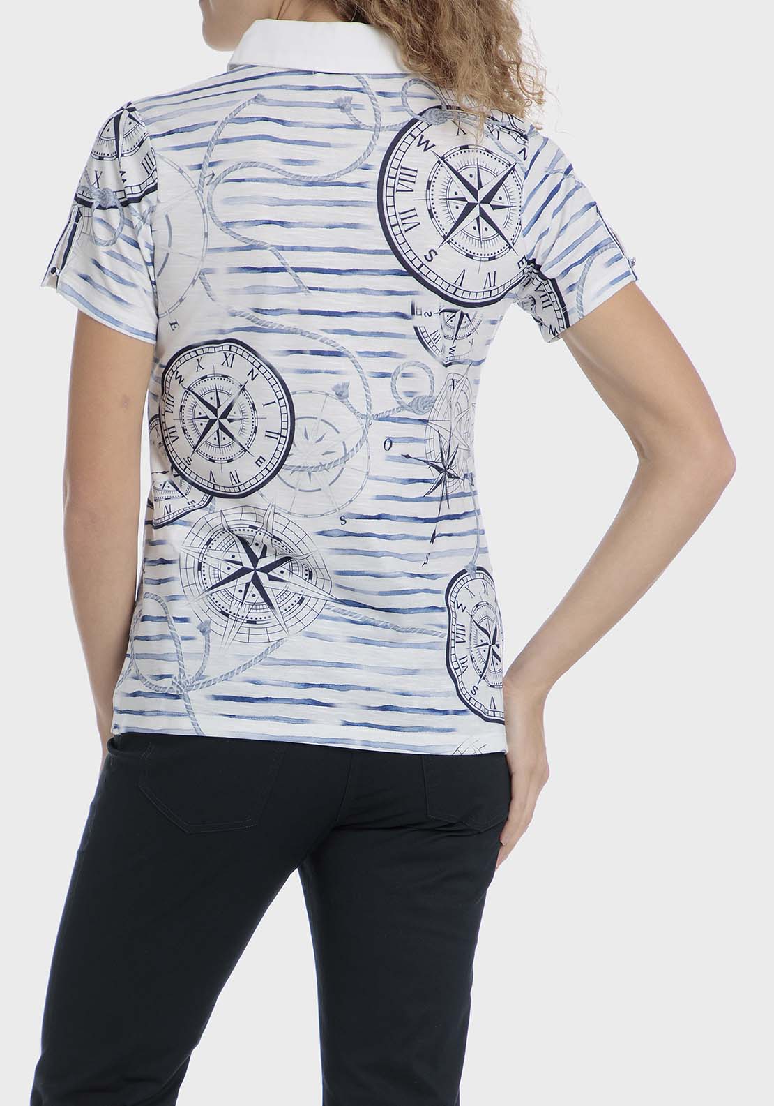 Punt Roma Navy polo - Blue / Navy 2 Shaws Department Stores