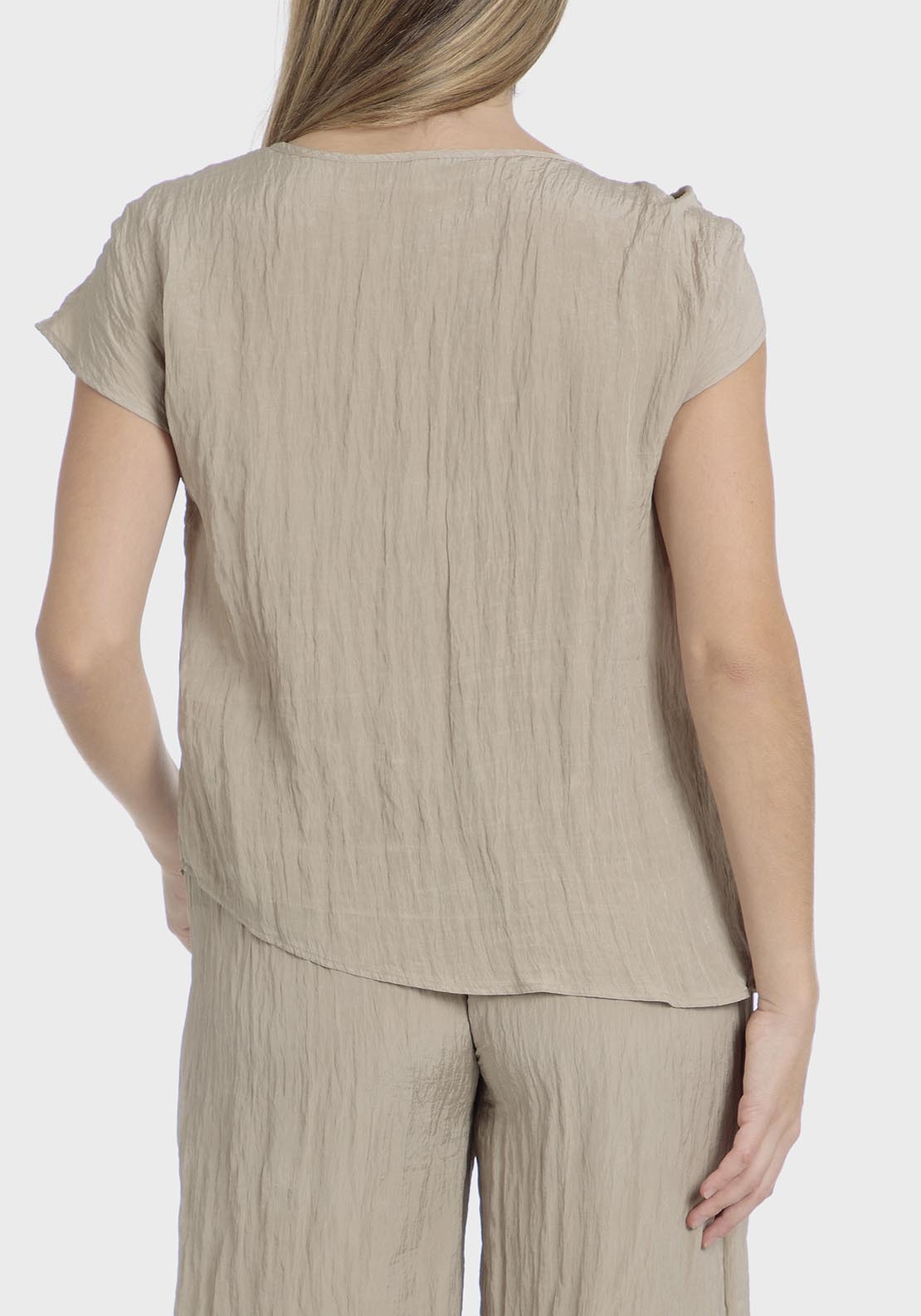 Punt Roma Blouse - Beige 1 Shaws Department Stores
