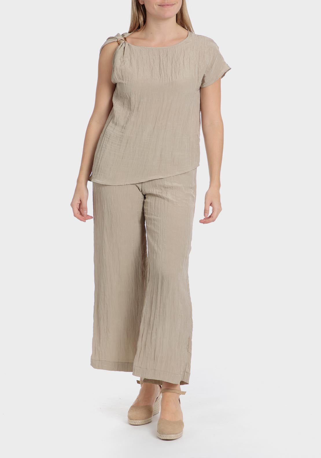 Punt Roma Blouse - Beige 2 Shaws Department Stores