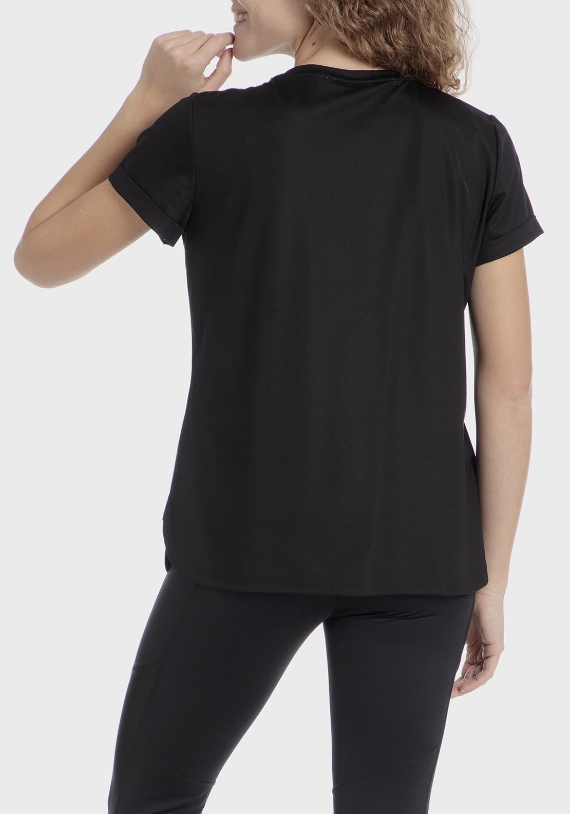 Punt Roma Sport T-Shirt - Black 2 Shaws Department Stores