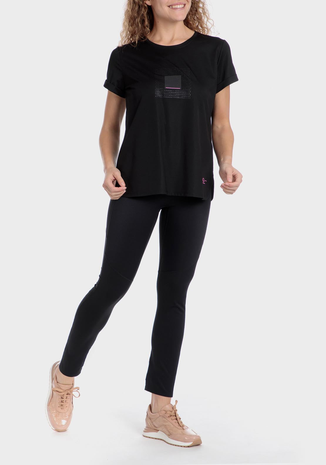 Punt Roma Sport T-Shirt - Black 3 Shaws Department Stores
