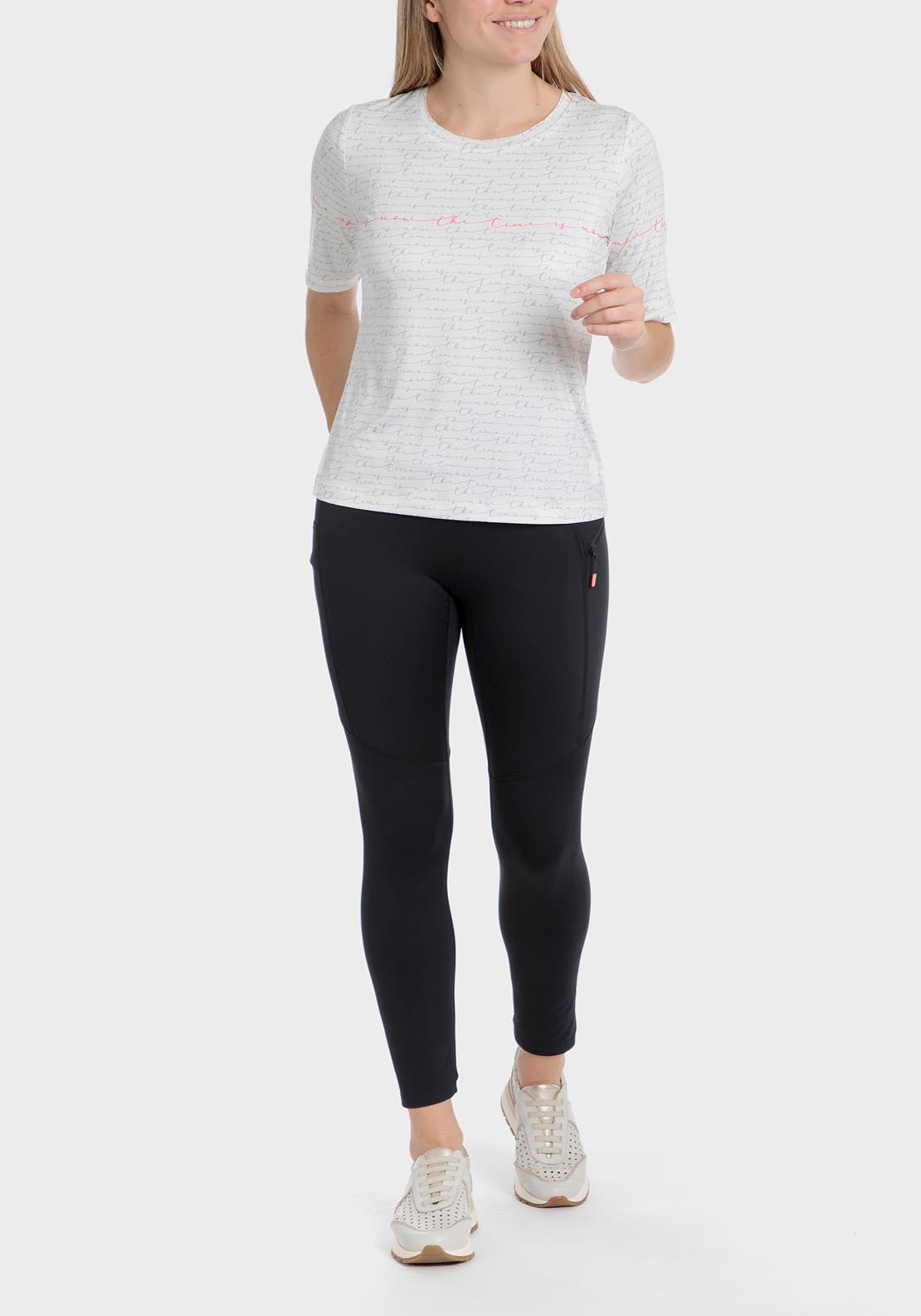 Punt Roma Sports T-Shirt - White 3 Shaws Department Stores