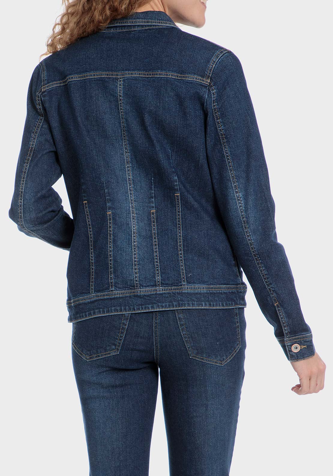 Punt Roma Denim jacket - Blue 2 Shaws Department Stores