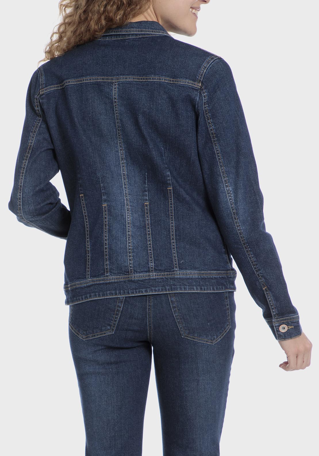 Punt Roma Denim jacket - Blue 5 Shaws Department Stores