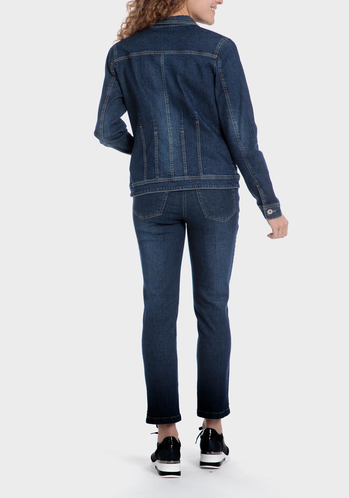 Punt Roma Denim jacket - Blue 6 Shaws Department Stores