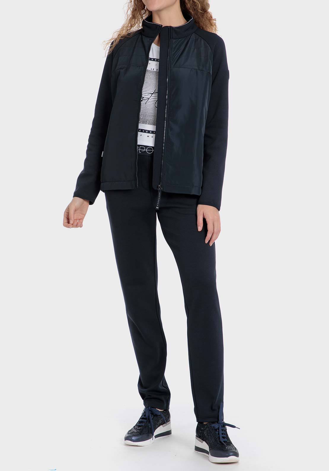 Punt Roma Padded jacket - Blue / Navy 1 Shaws Department Stores