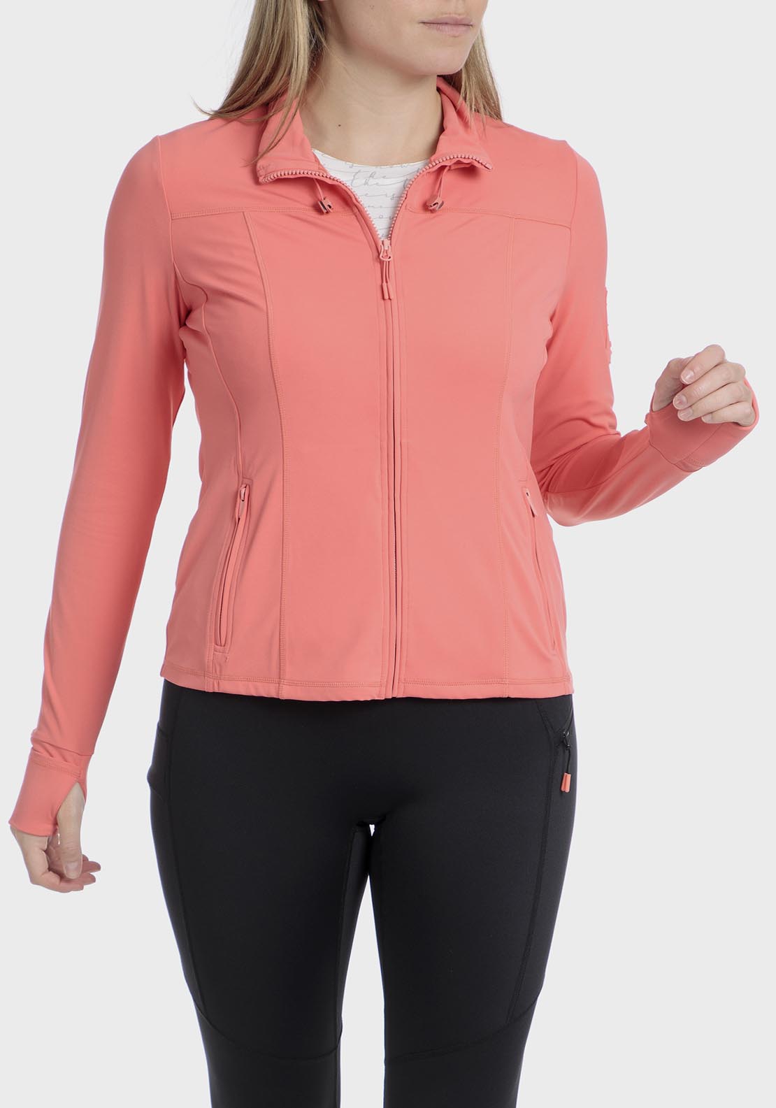 Punt Roma Sports Jacket - Orange 1 Shaws Department Stores
