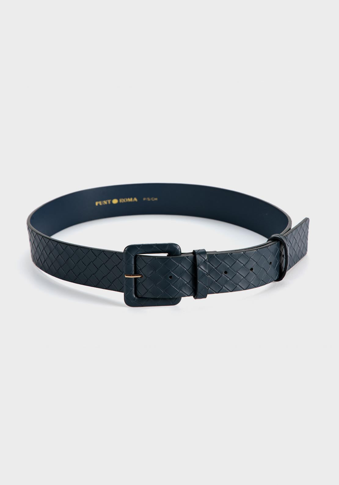 Punt Roma Belt - Blue / Navy 1 Shaws Department Stores