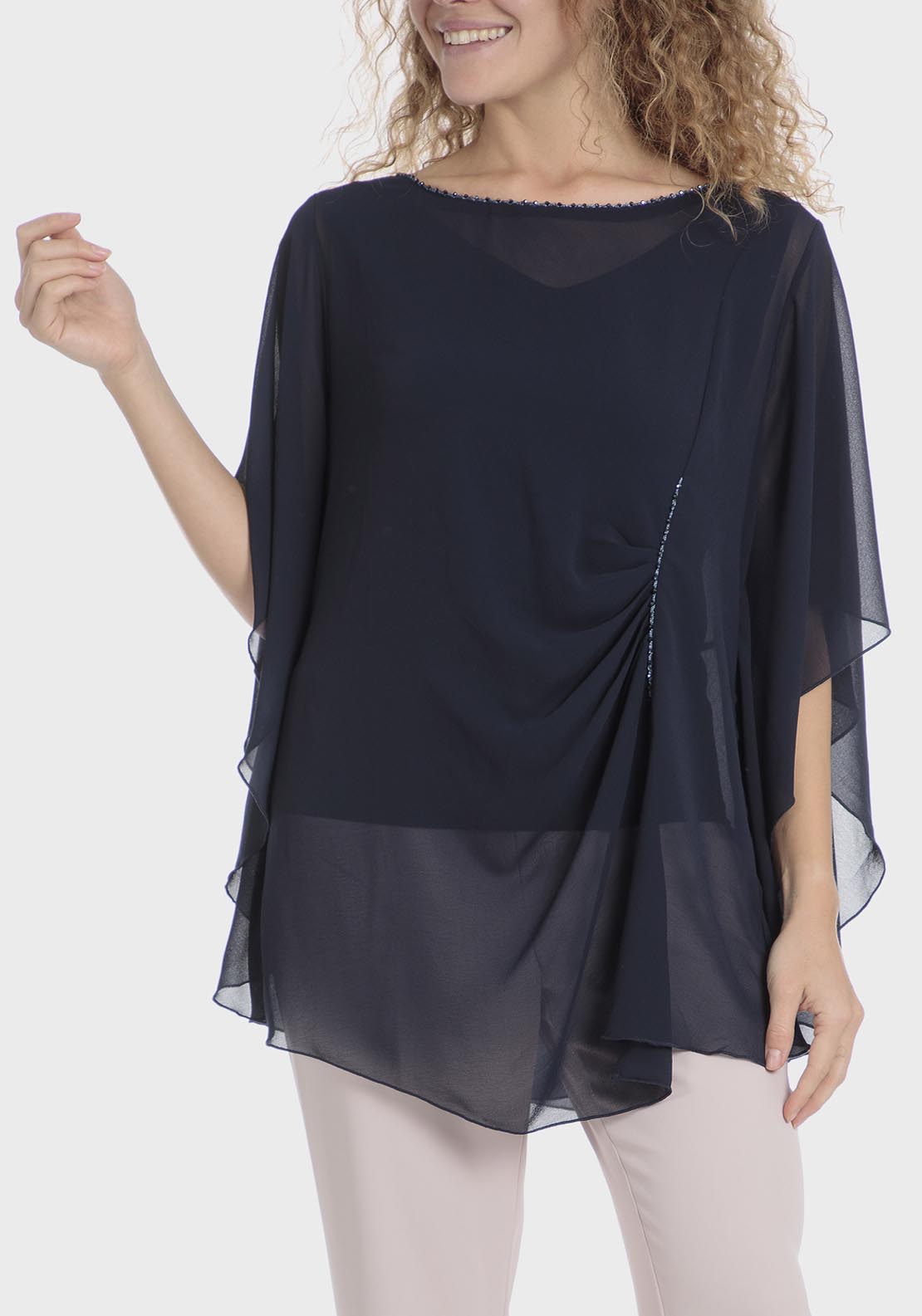 Punt Roma Twinset With Top - Blue / Navy 1 Shaws Department Stores