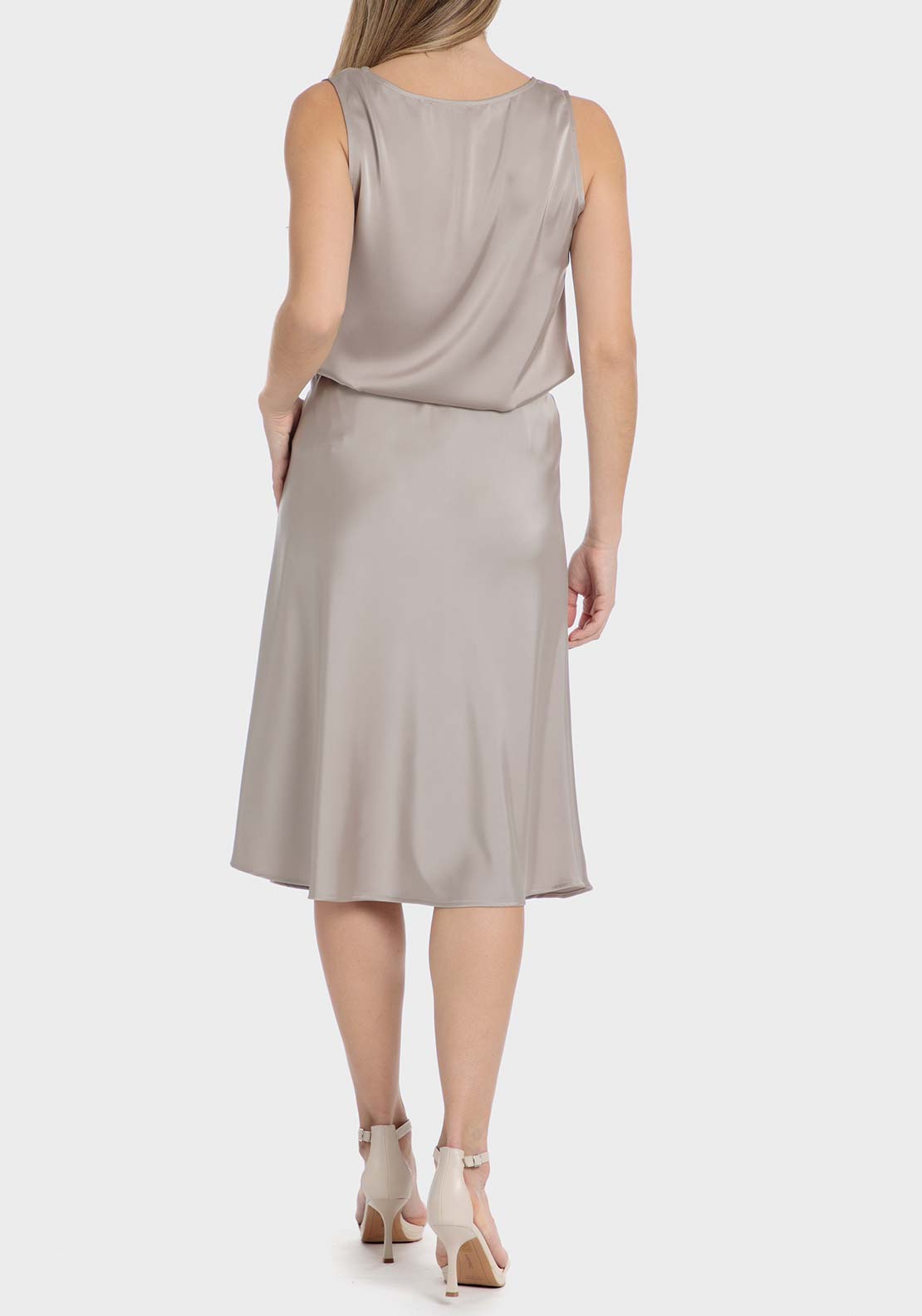 Punt Roma Satin skirt - Sand 4 Shaws Department Stores