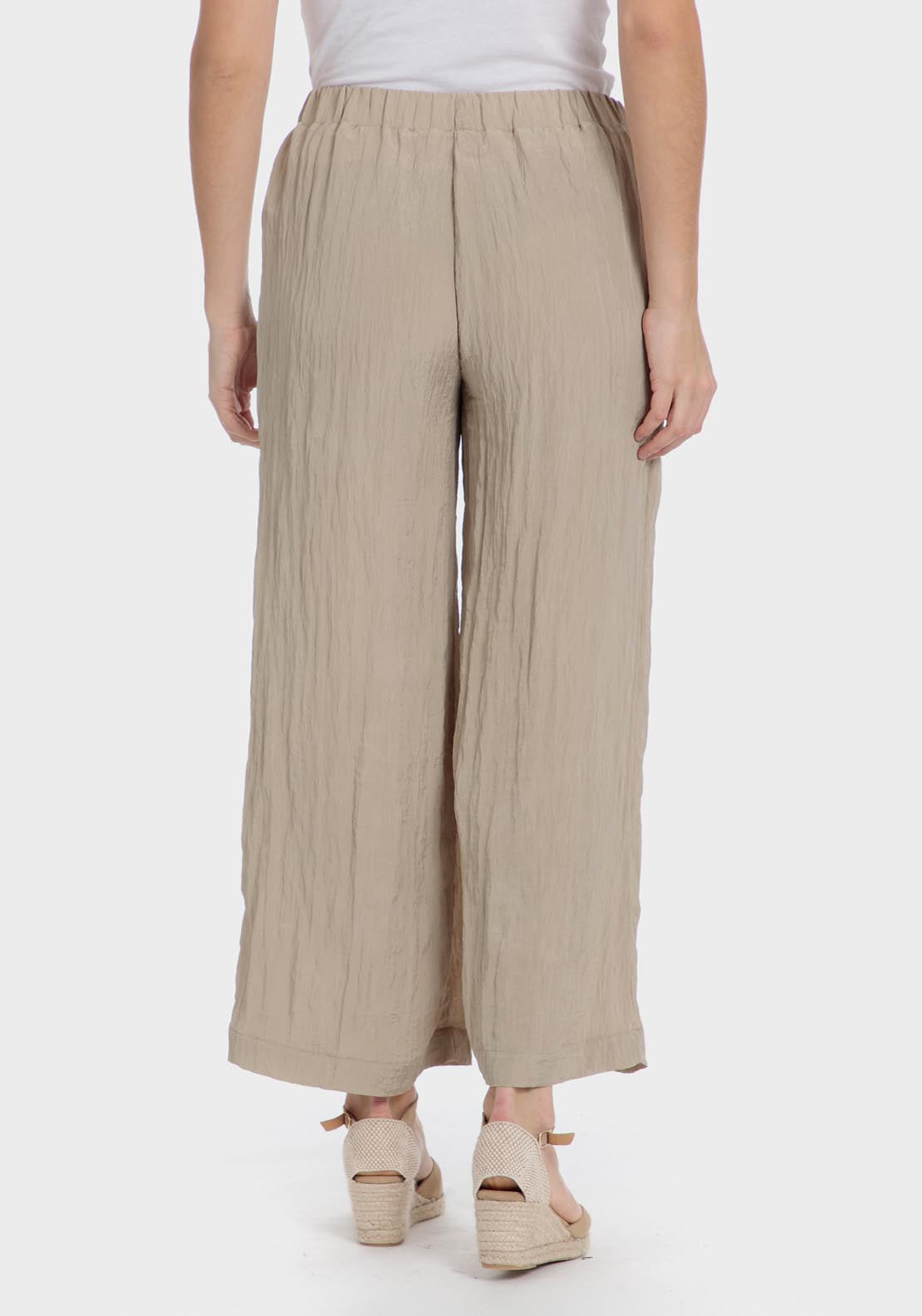 Punt Roma Fantasy Trousers - Beige 2 Shaws Department Stores