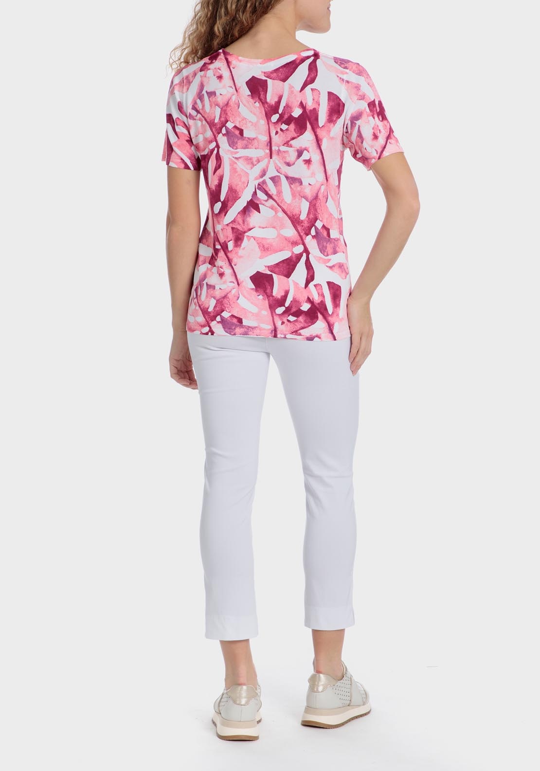 Punt Roma Capri trousers - White 7 Shaws Department Stores