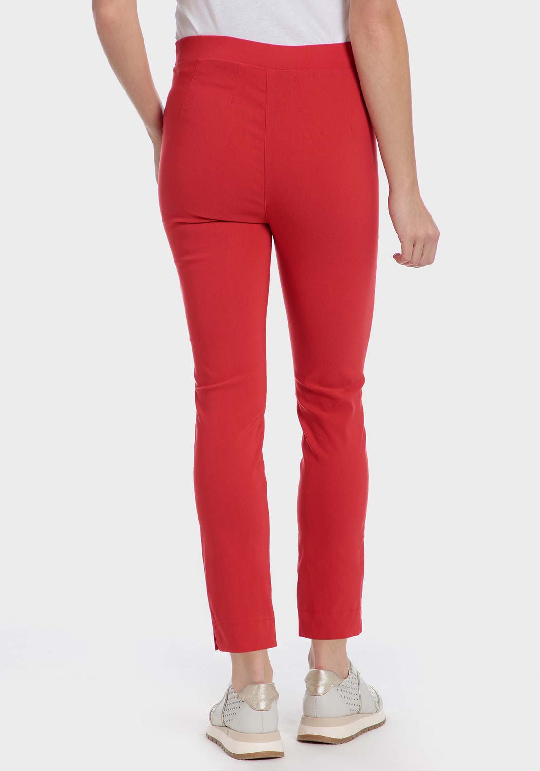 Punt Roma Capri trousers - Red 2 Shaws Department Stores