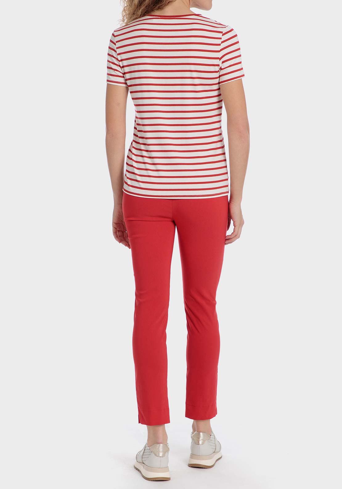 Punt Roma Capri trousers - Red 4 Shaws Department Stores