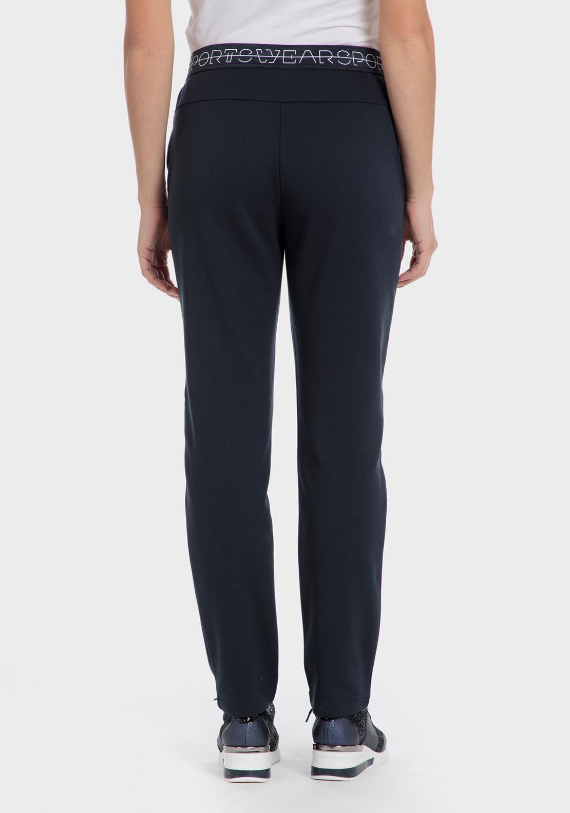 Punt Roma Comfy trousers - Blue / Navy 8 Shaws Department Stores