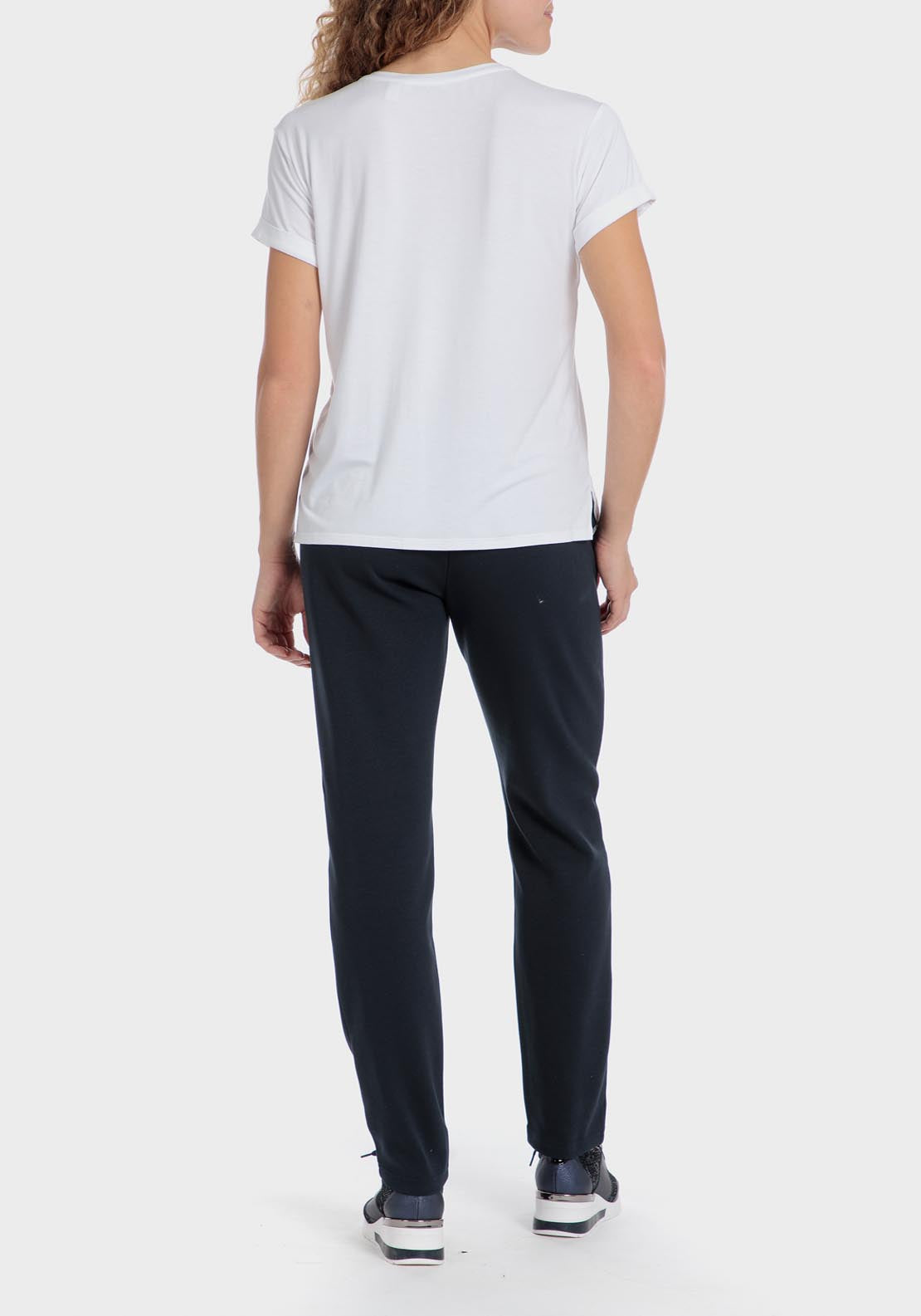Punt Roma Comfy trousers - Blue / Navy 6 Shaws Department Stores