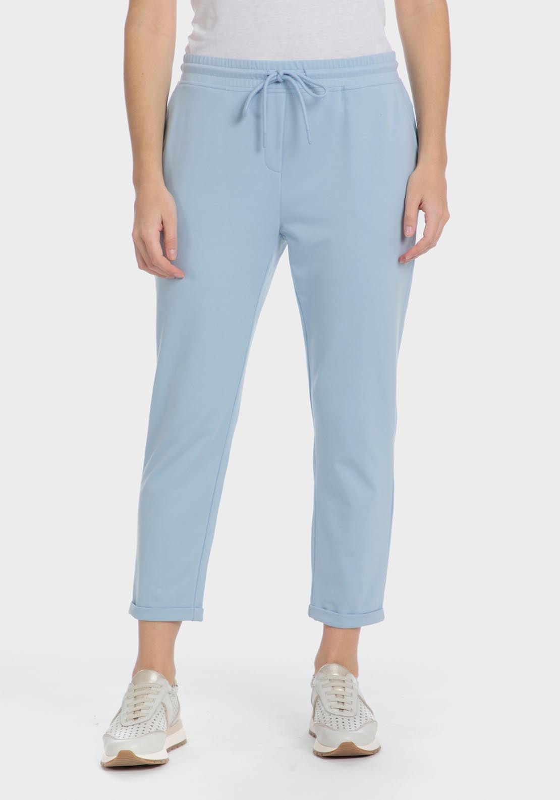 Punt Roma Blue Trousers - Blue 2 Shaws Department Stores