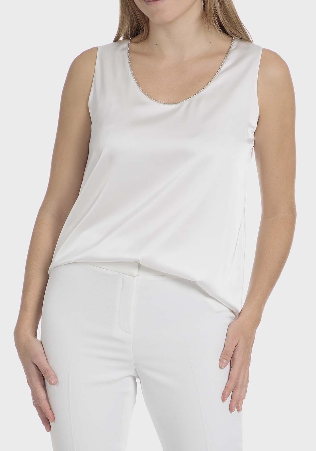 Punt Roma Fantasy top - White 1 Shaws Department Stores