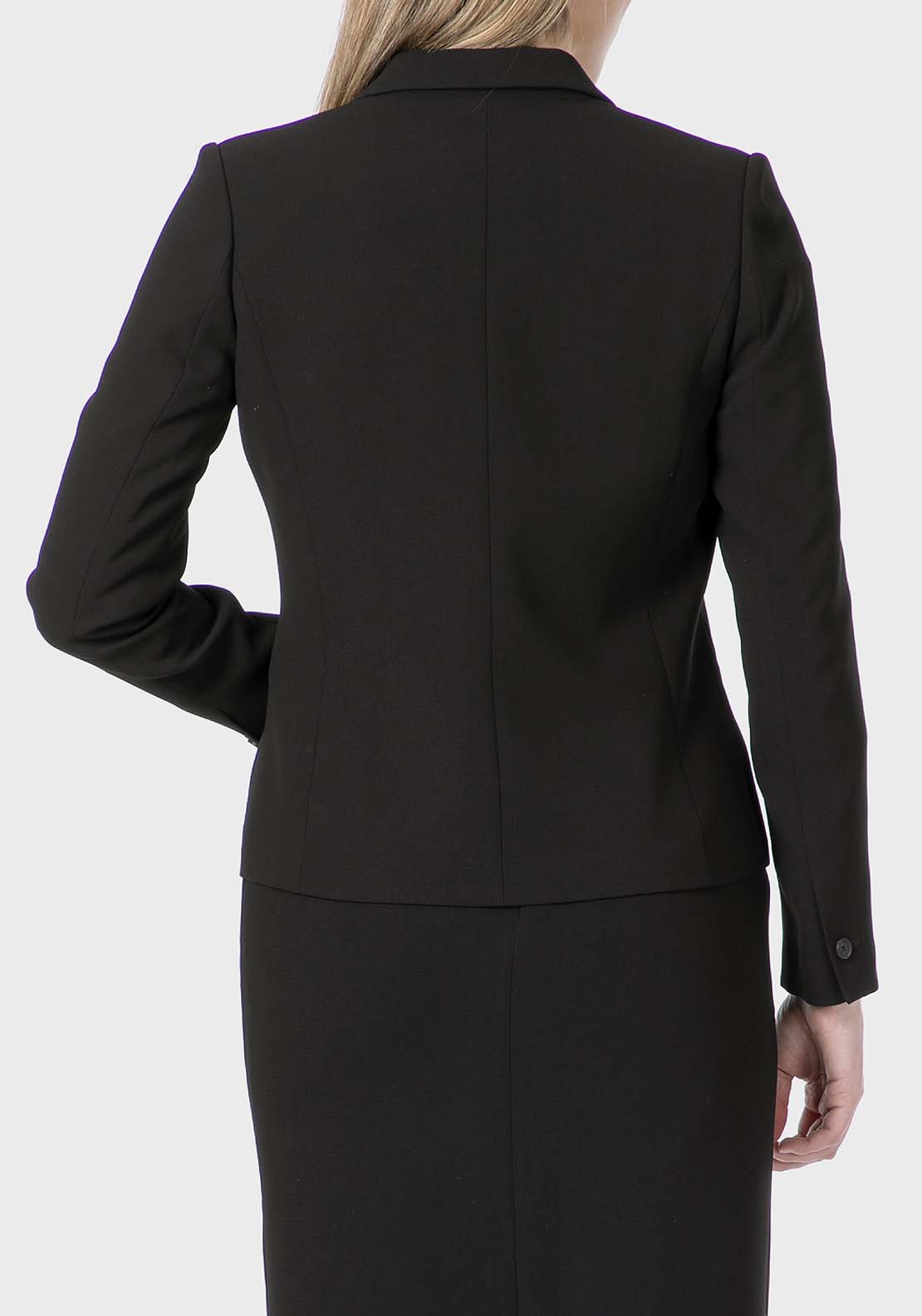Crepe Blazer - Black
