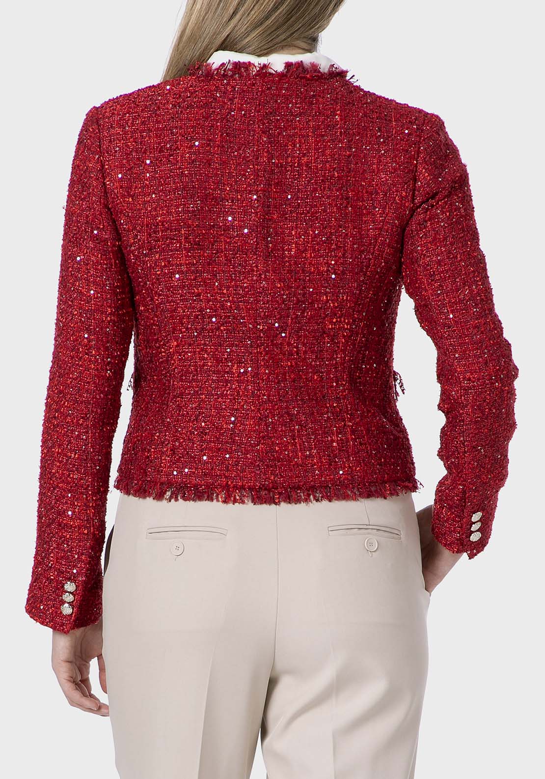 Punt Roma Red Jacket - Red 2 Shaws Department Stores