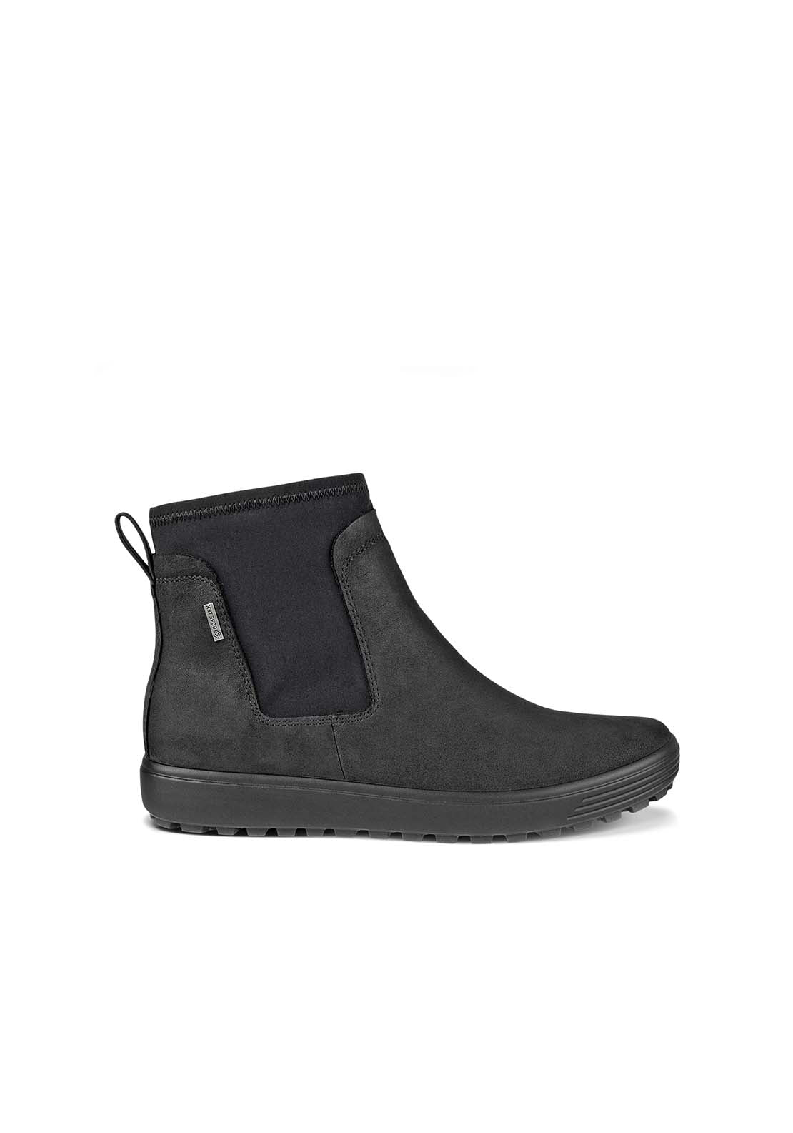 Ecco Soft 7 Ankle Boot - Black 1 Shaws Department Stores