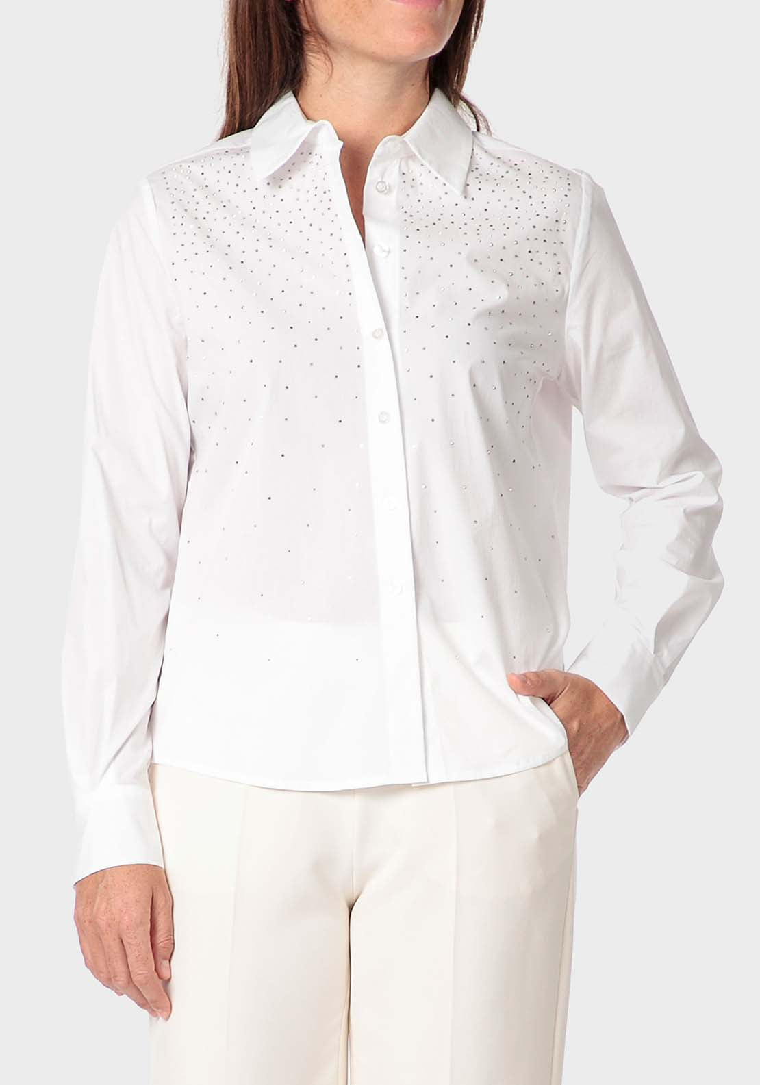 Punt Roma Fantasy Shirt - White 1 Shaws Department Stores