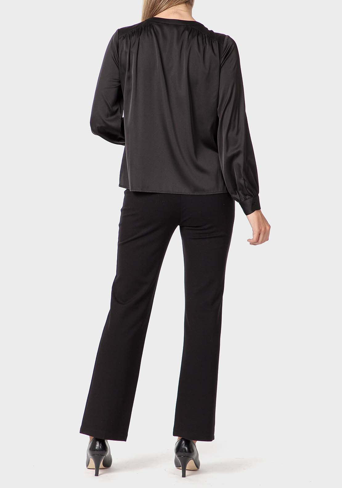 Punt Roma Black Blouse - Black 4 Shaws Department Stores