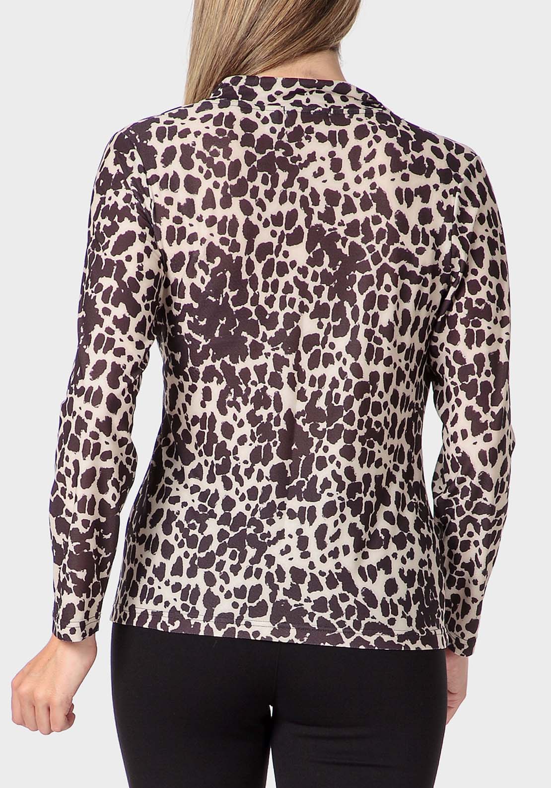 Punt Roma Criss Cross T-Shirt - Black 2 Shaws Department Stores