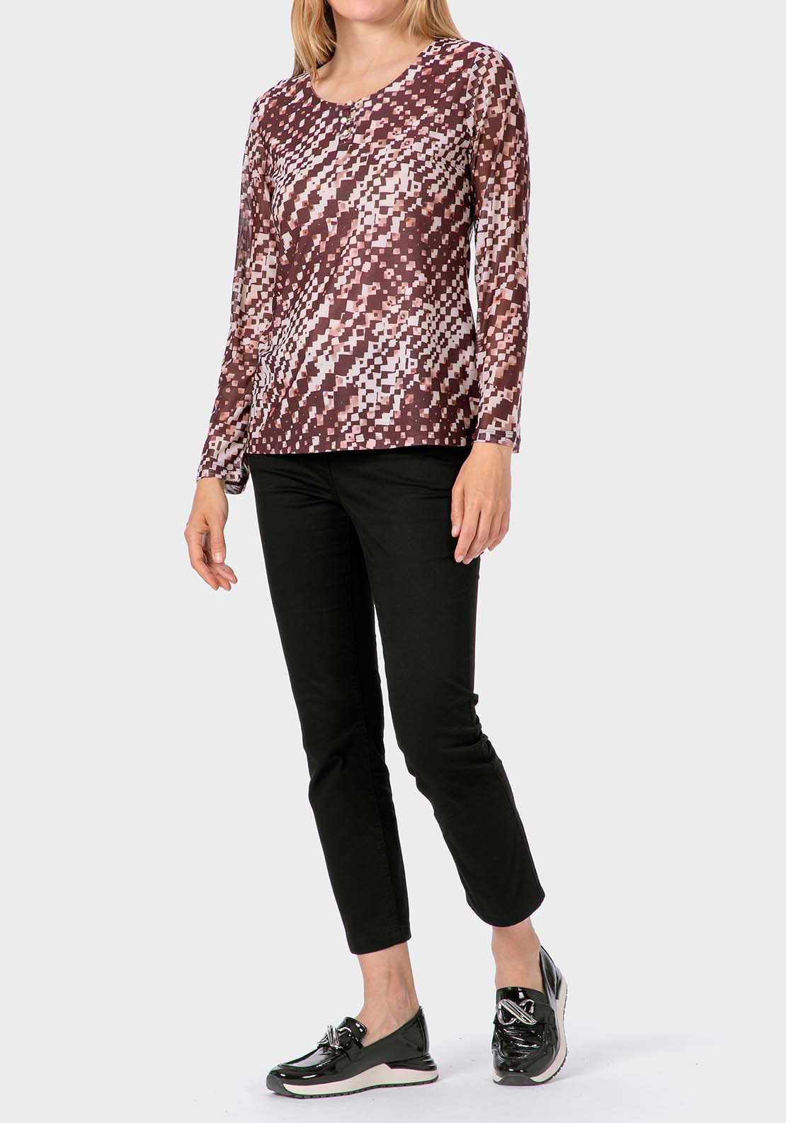 Buttons T-Shirt - Red