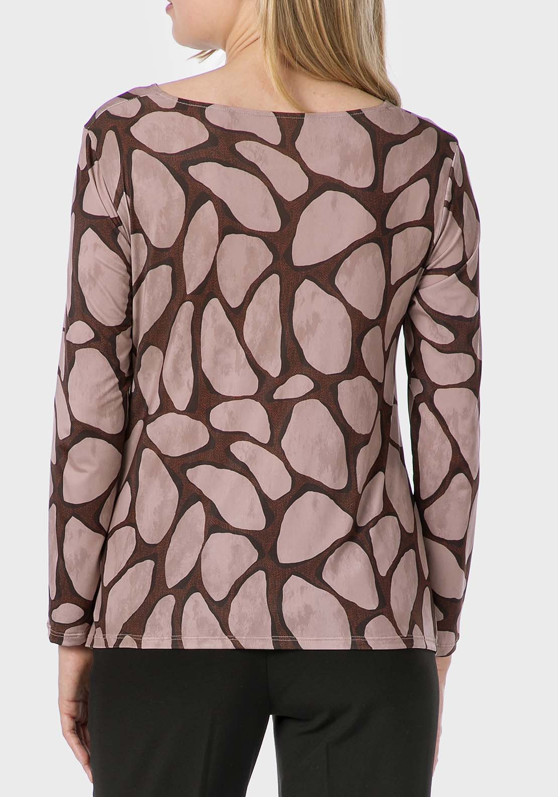 Printed T-Shirt - Brown