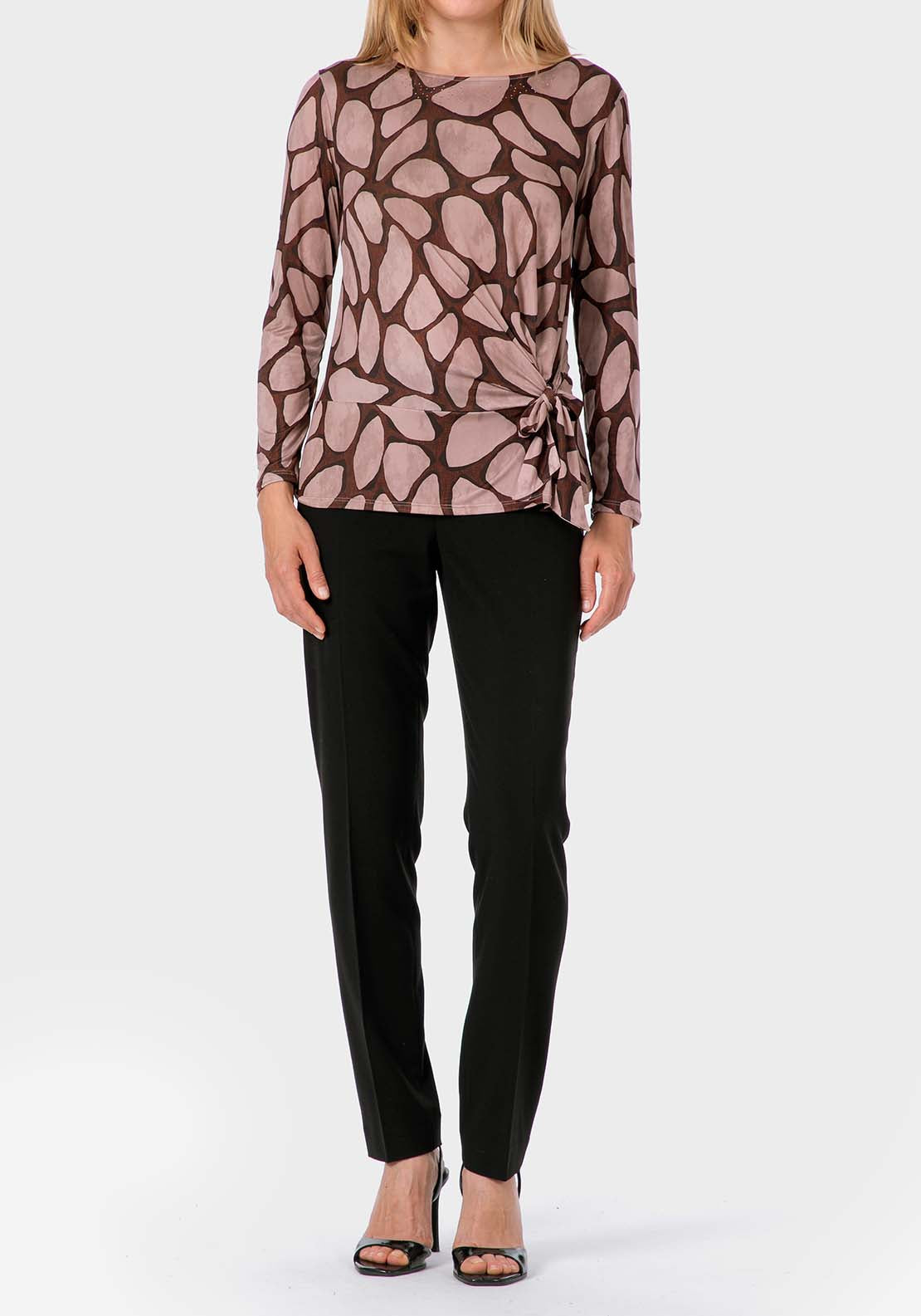 Printed T-Shirt - Brown