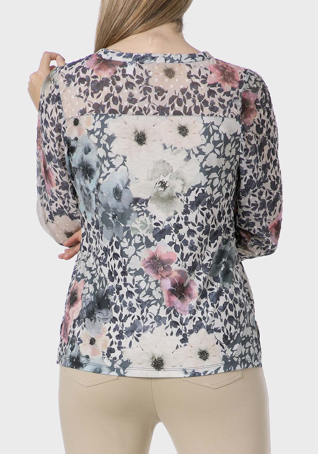 Plumetti Printed T-Shirt - Blue Navy