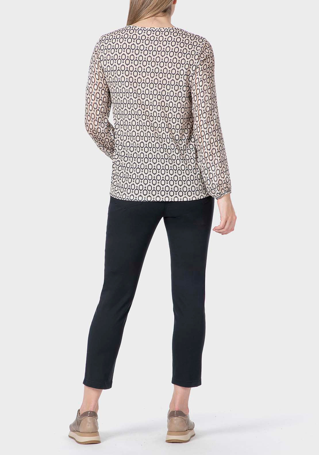 Printed T-Shirt - Blue Navy