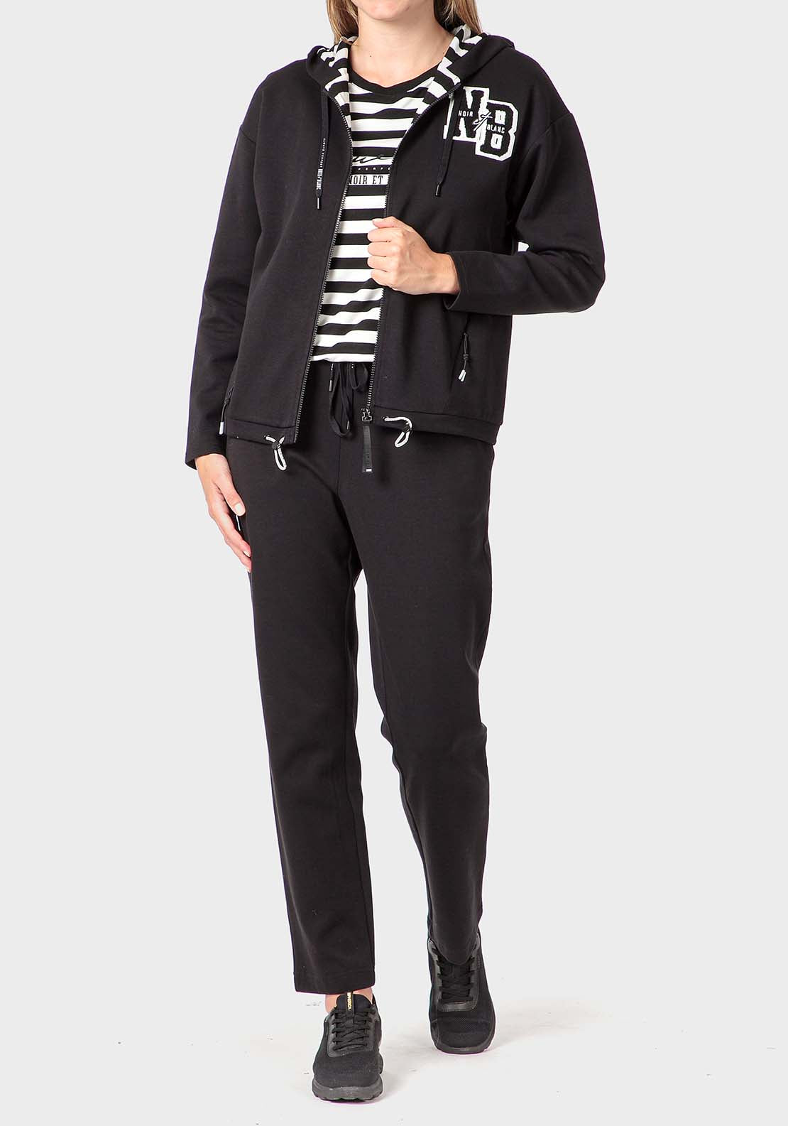 Punt Roma Hooded Jacket - Black 4 Shaws Department Stores