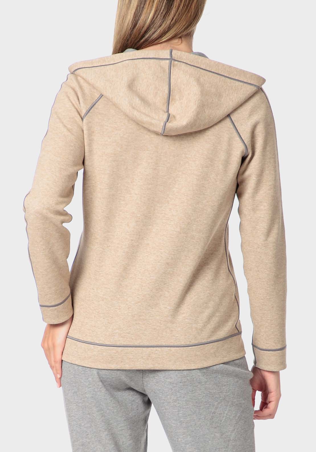 Punt Roma Reversible Jacket - Beige / Grey 2 Shaws Department Stores