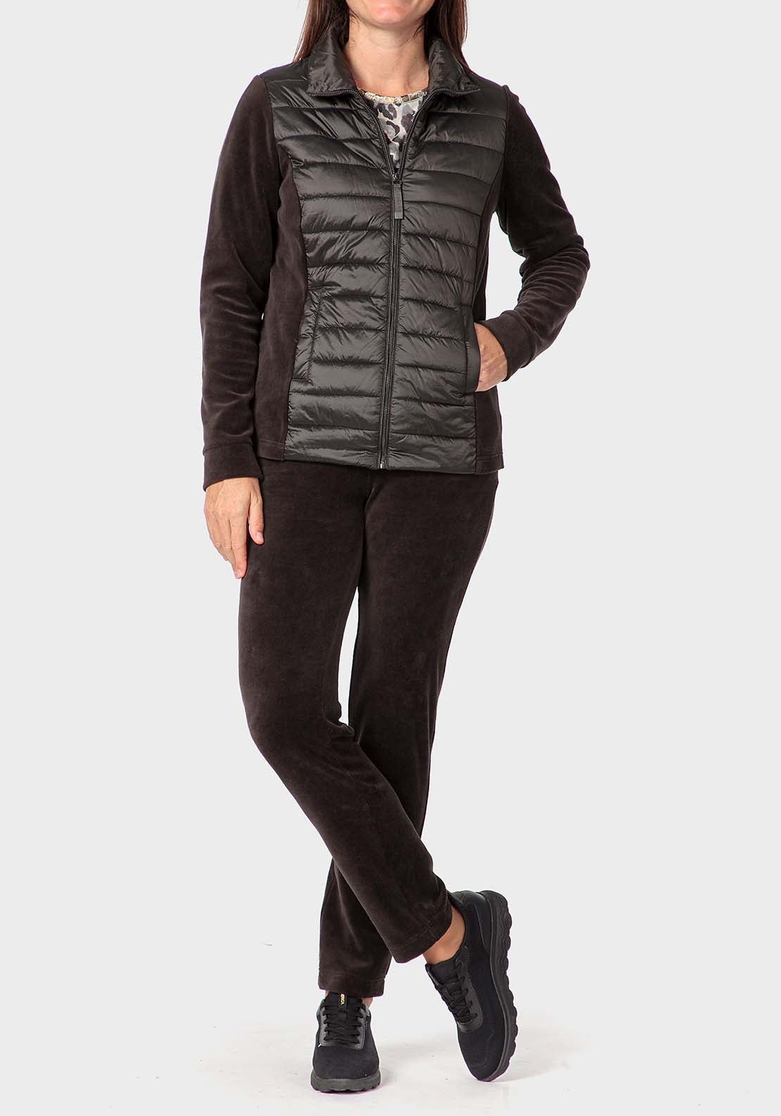 Punt Roma Padded Jacket - Green 3 Shaws Department Stores