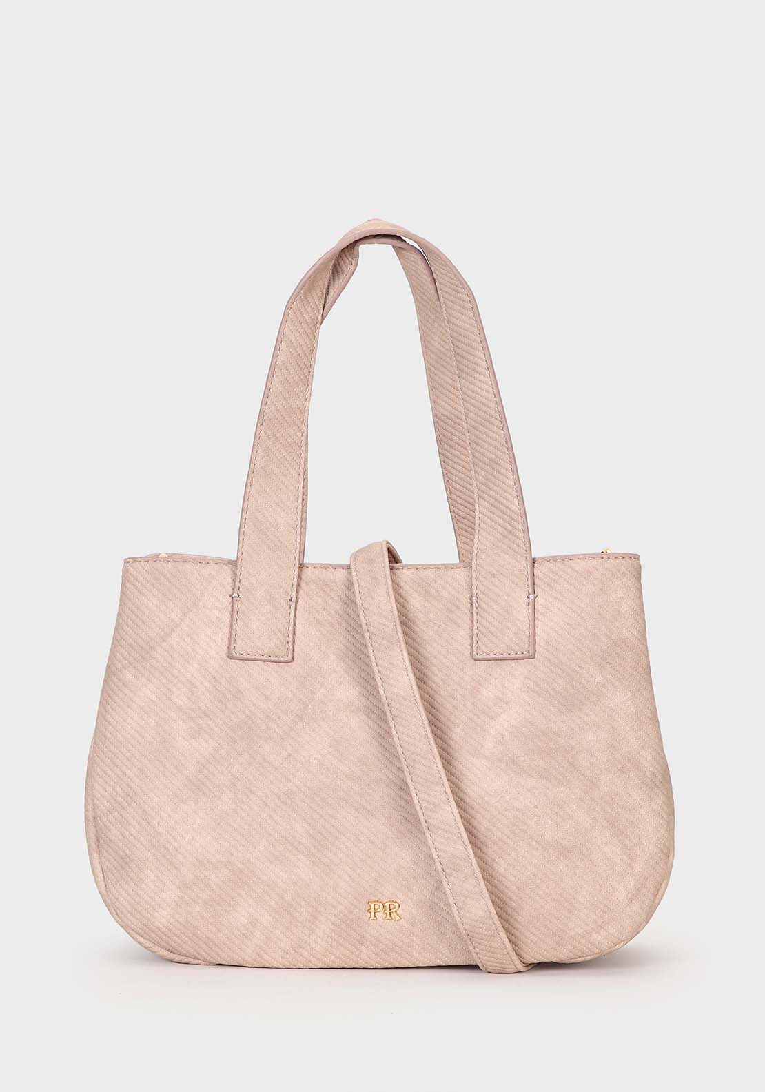 Punt Roma Bag - Beige Sand 1 Shaws Department Stores