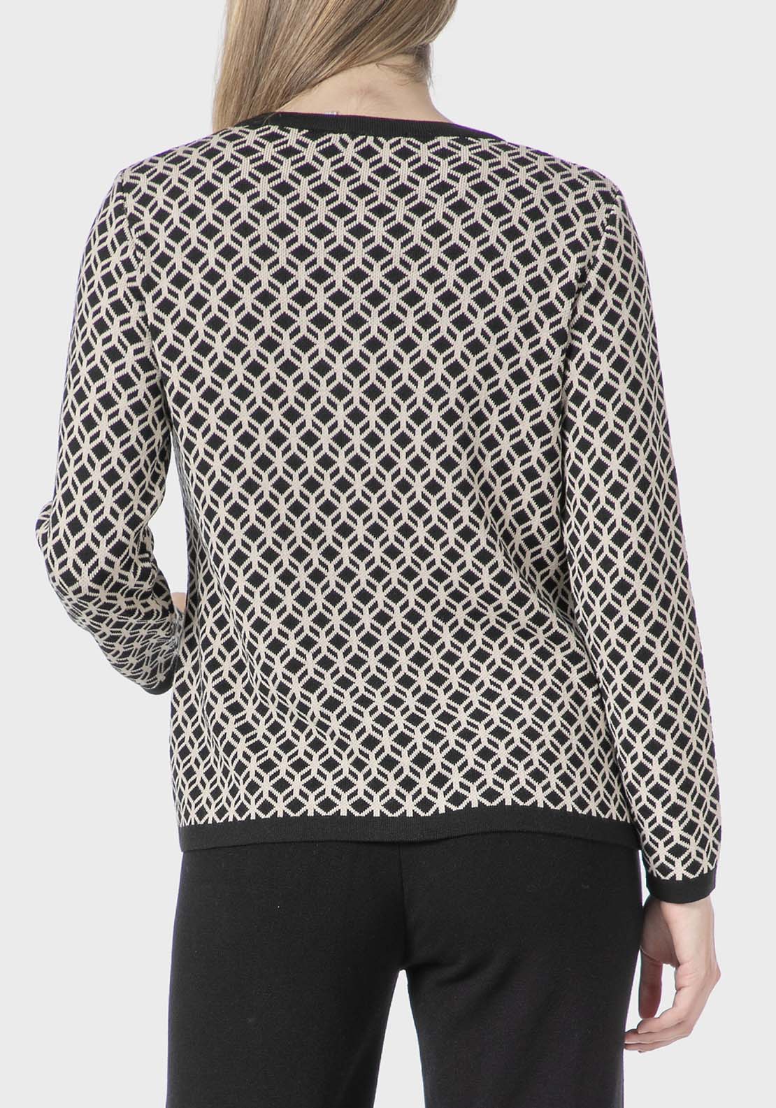 Jacquard Jacket - Black