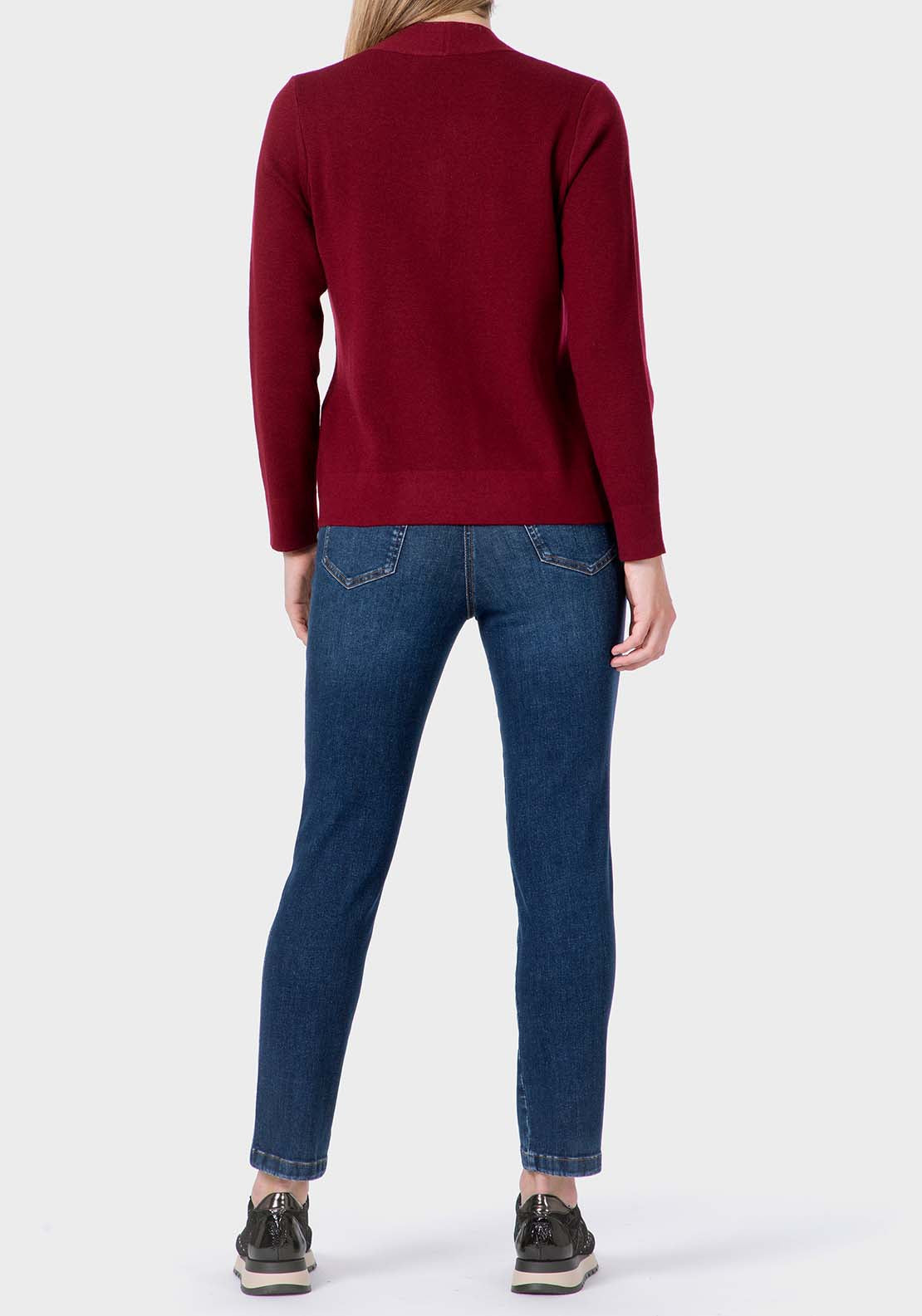 Knitted Jacket - Red